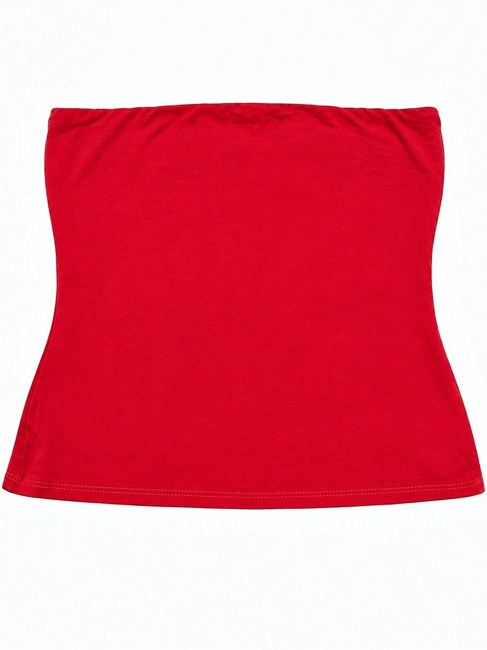 See You Monday Strapless Top in Red Size Medium Like New